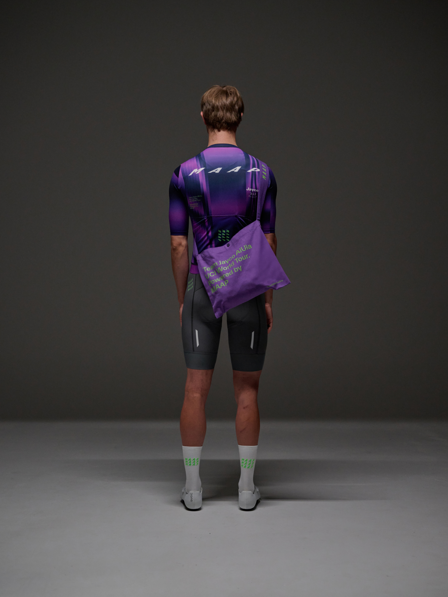 Jayco ALULA トライアスロンウェア 紫 Jayco Alula Cycling 2025 Jersey Set Men Purple Australia