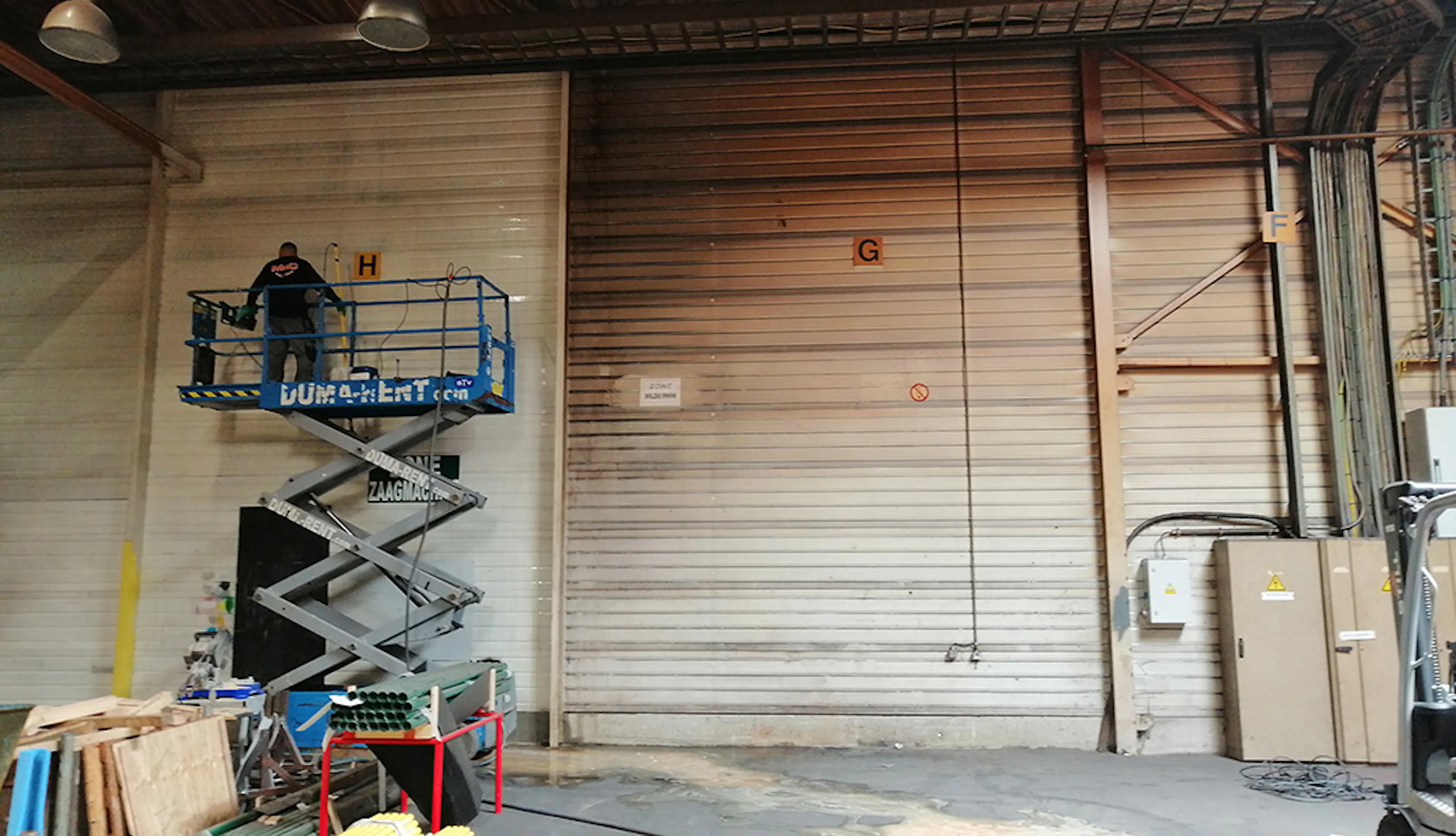 Reiniging bedrijfsomgevingen en productielijnen