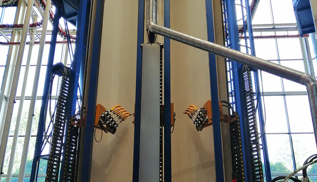 reinigen schilderinstallaties