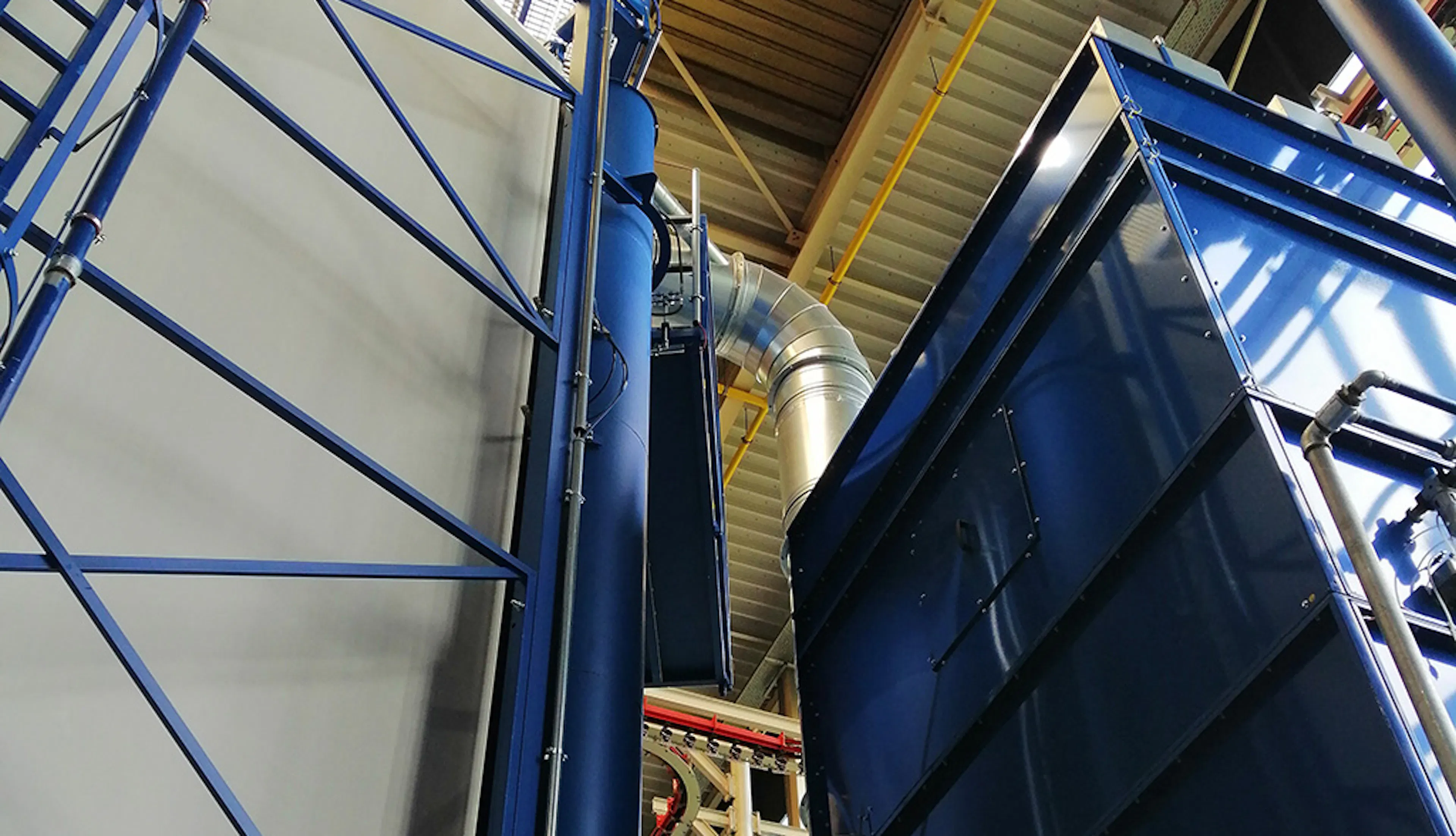 reinigen schilderinstallaties