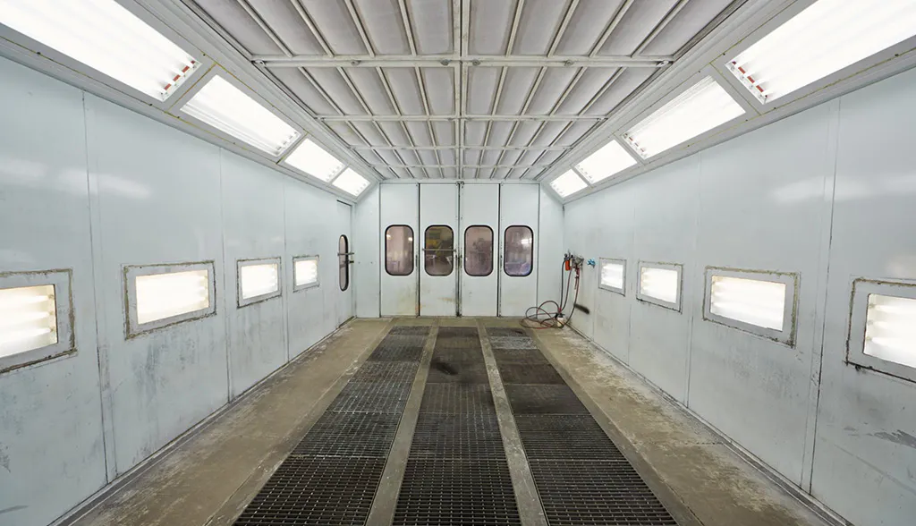 reinigen schilderinstallaties