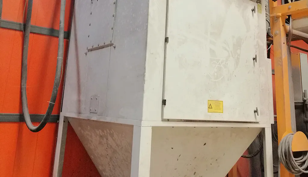 reinigen schilderinstallaties