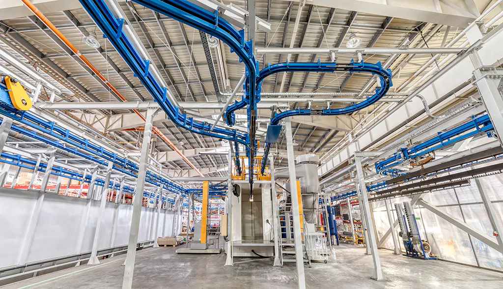 reinigen schilderinstallaties