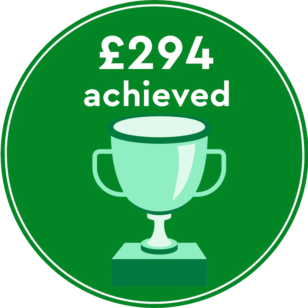 £294 Raised