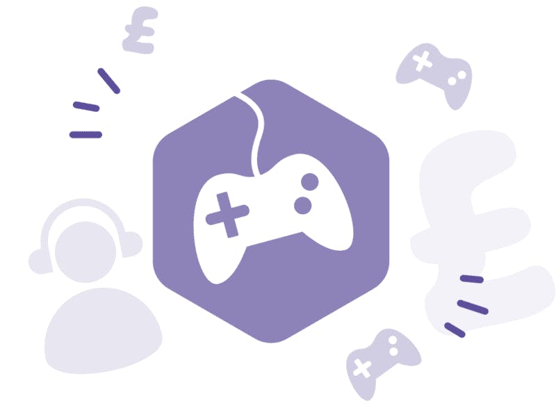 Icon of game controller