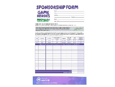 Thumbnail of sponsorship form