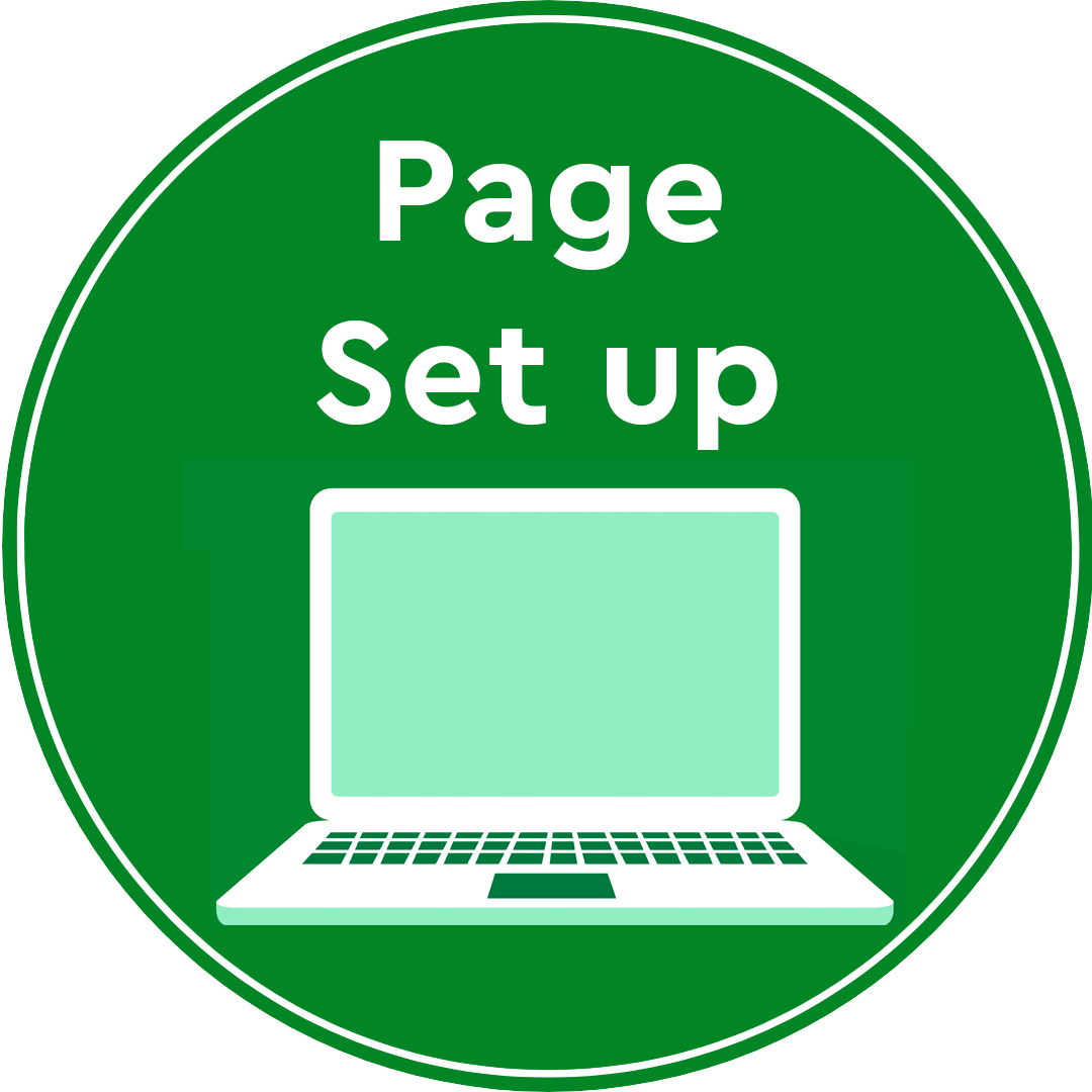 Page Set Up