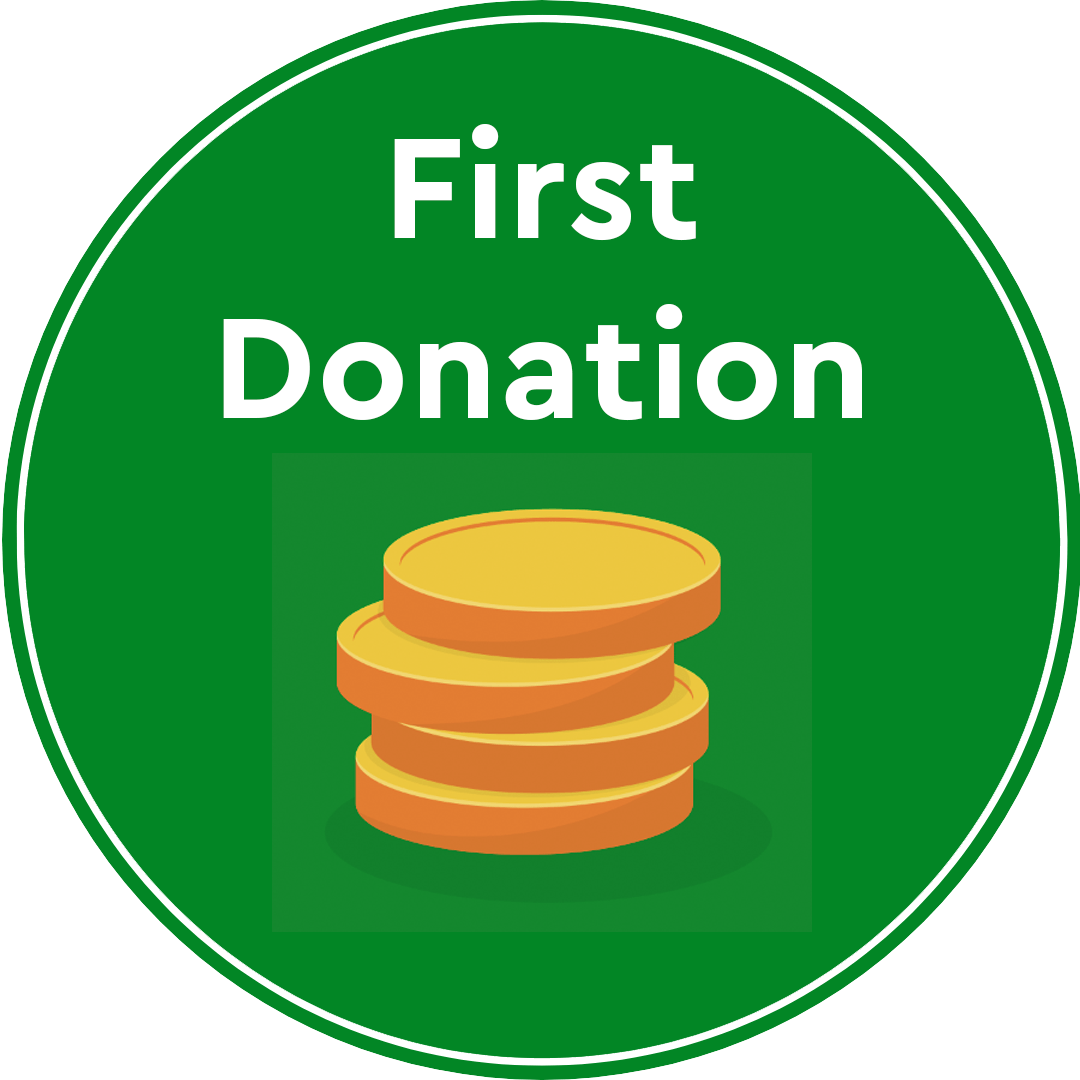 First Donation