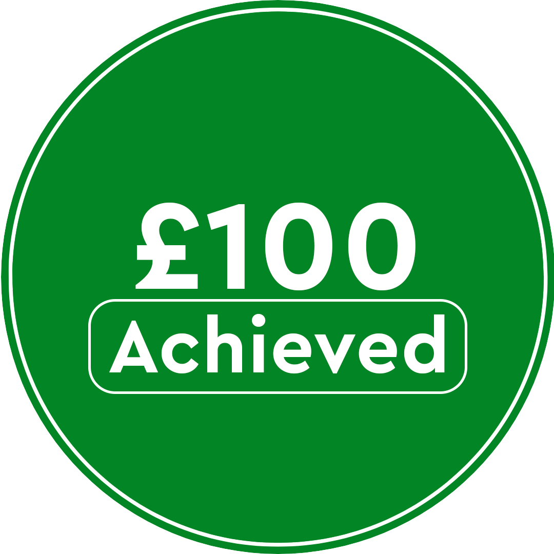 £100 milestones acheived