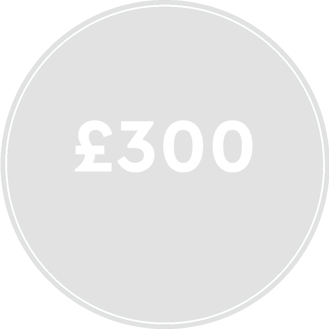 £300 milestone not achieved yet