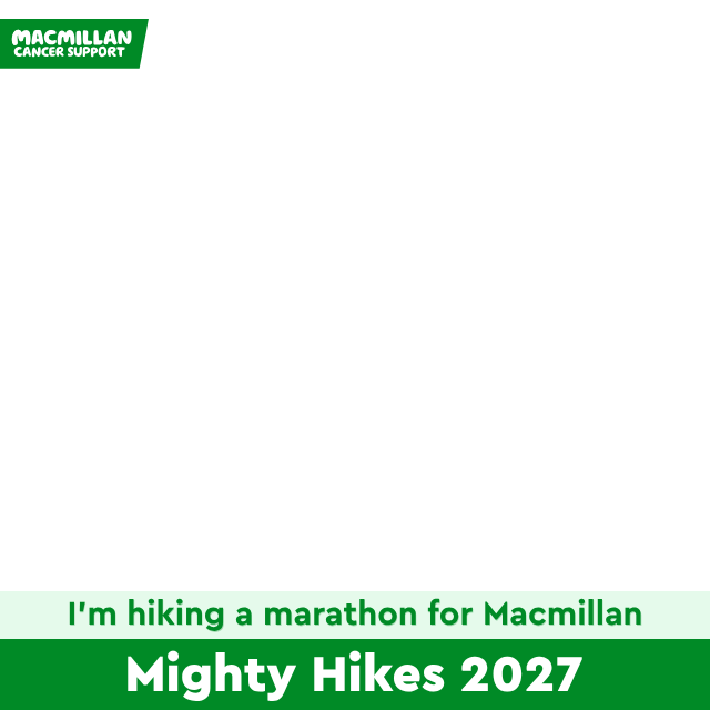I'm hiking a marathon frame.
