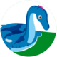 Icon of Lock Ness monster