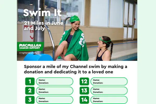 Download Sponsor a mile poster.