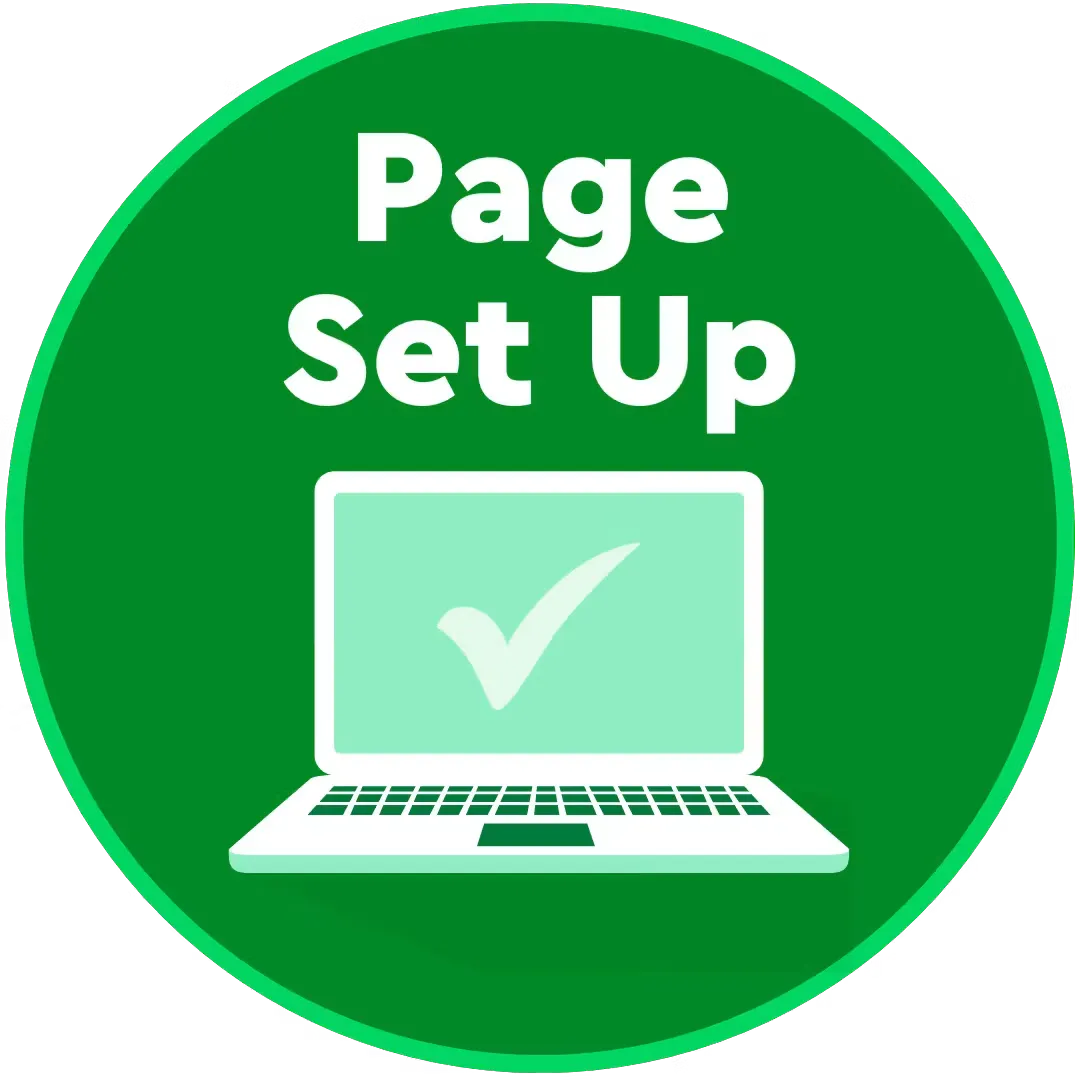 Badge for setting up a fundraising page. 