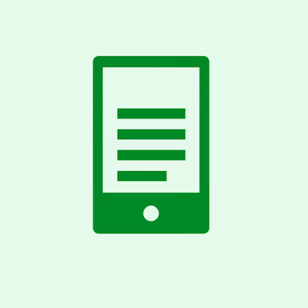Mobile phone icon.