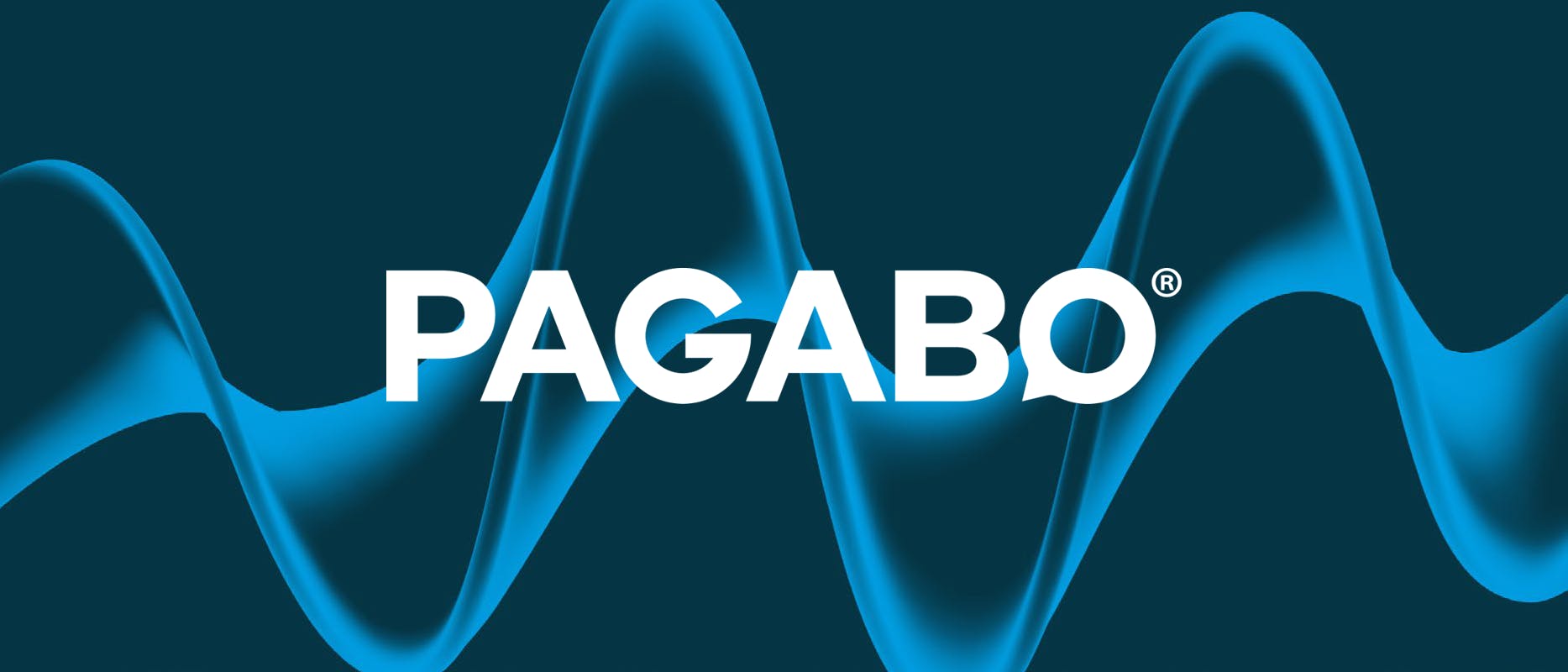 Pagabo logo on navy background