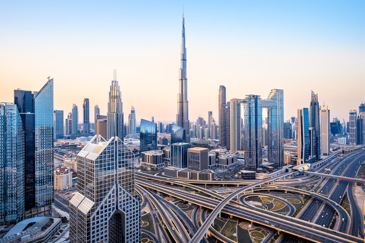 Photo of Dubai's skyline