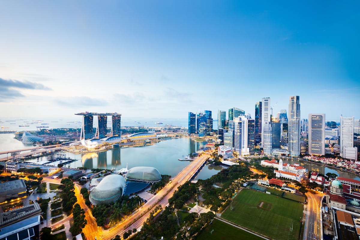 Singapore skyline