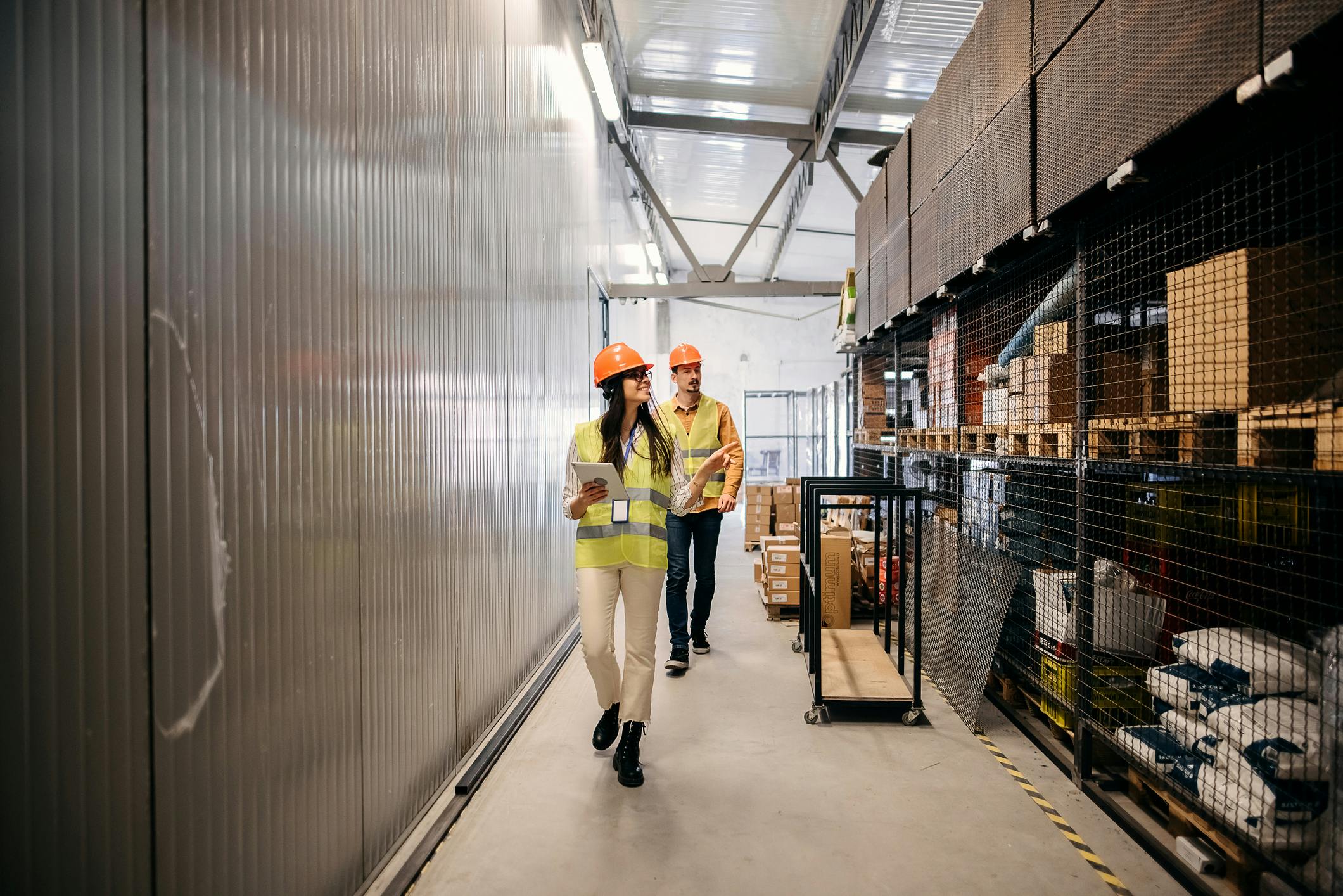 Facility visit from consultant