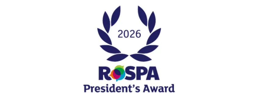 RoSPA presidents award logo