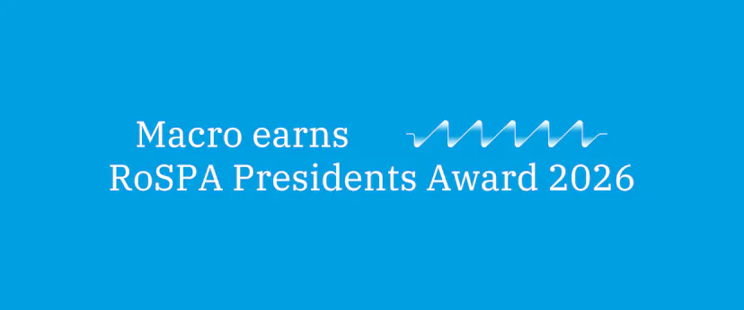 Macro earns RoSPA presidents award 2026