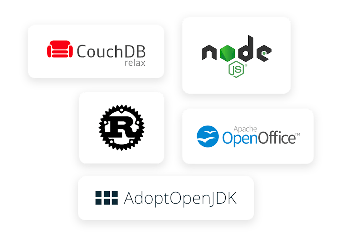 Open source customer logos