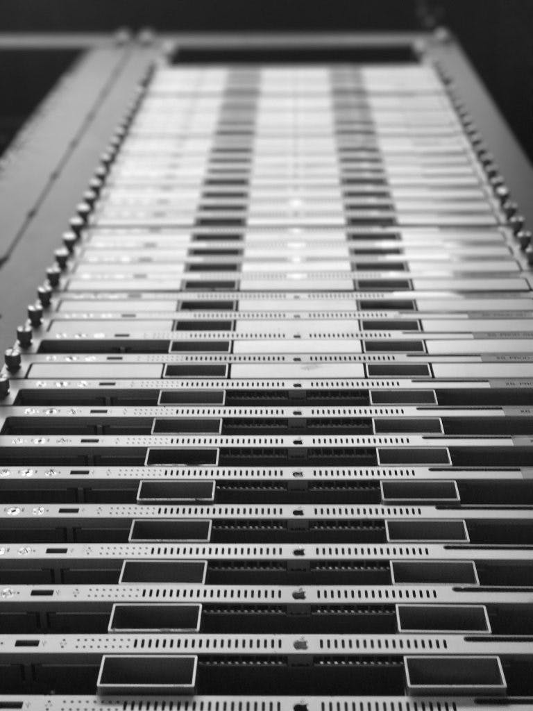 rack of Xserves