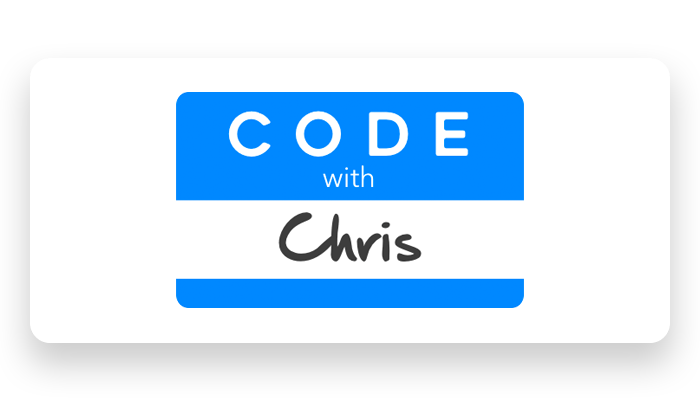 Code with Chris logo
