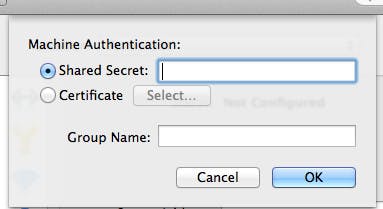Mac_Authentication Settings dialog box 