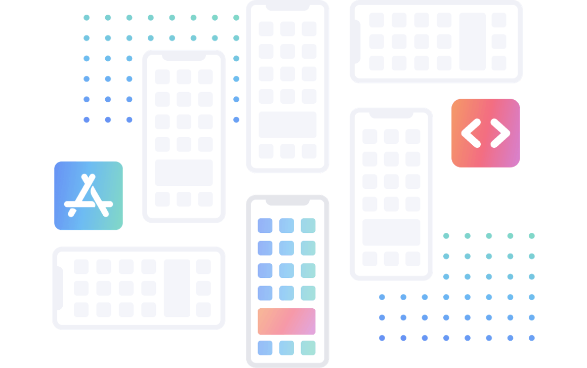 iOS illustration