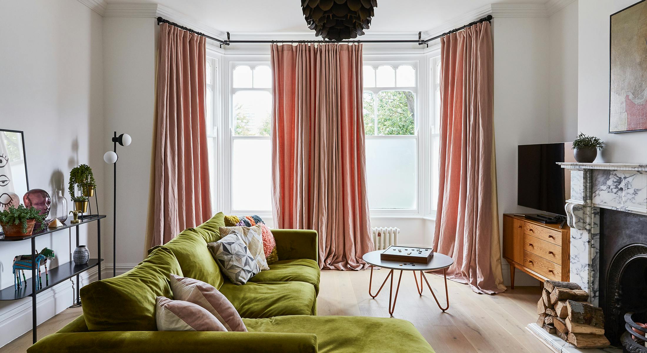 Gib Stoff: 45 Ideen für Gardinen im Wohnzimmer Gib Stoff: 45 Ideen für Gardinen im Wohnzimmer