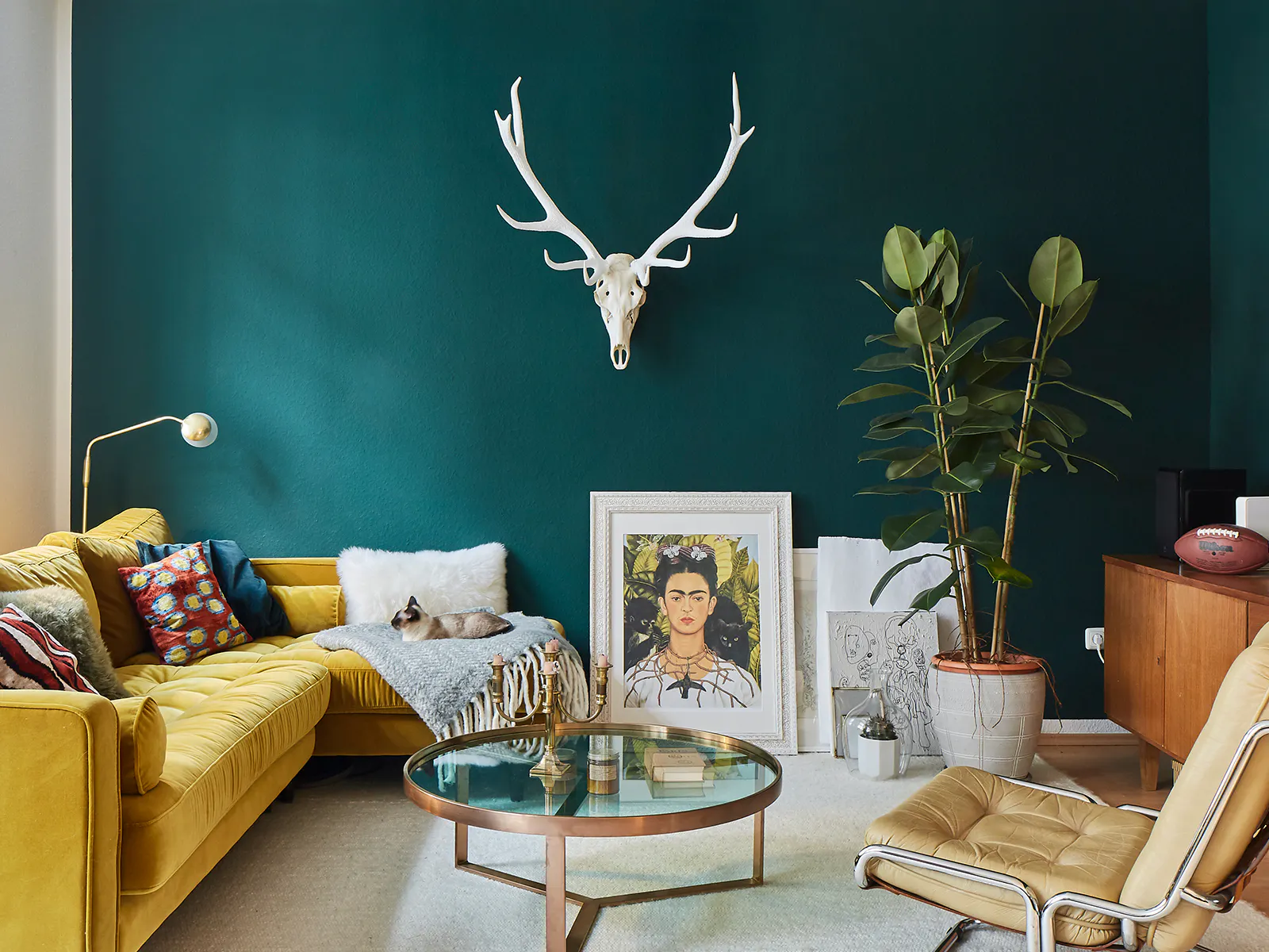 Schwarze Magie 10 Interior Ideen Fur Dunkle Wande