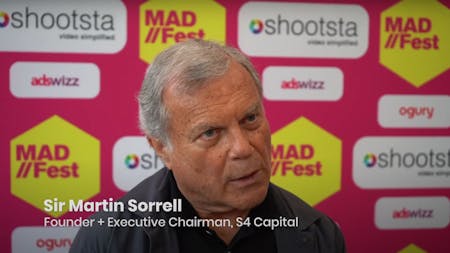 MAD//Fest Moments: Sir Martin Sorrell On S4’s Digital Disruption Tactics, Hybrid Events And Structural Change
