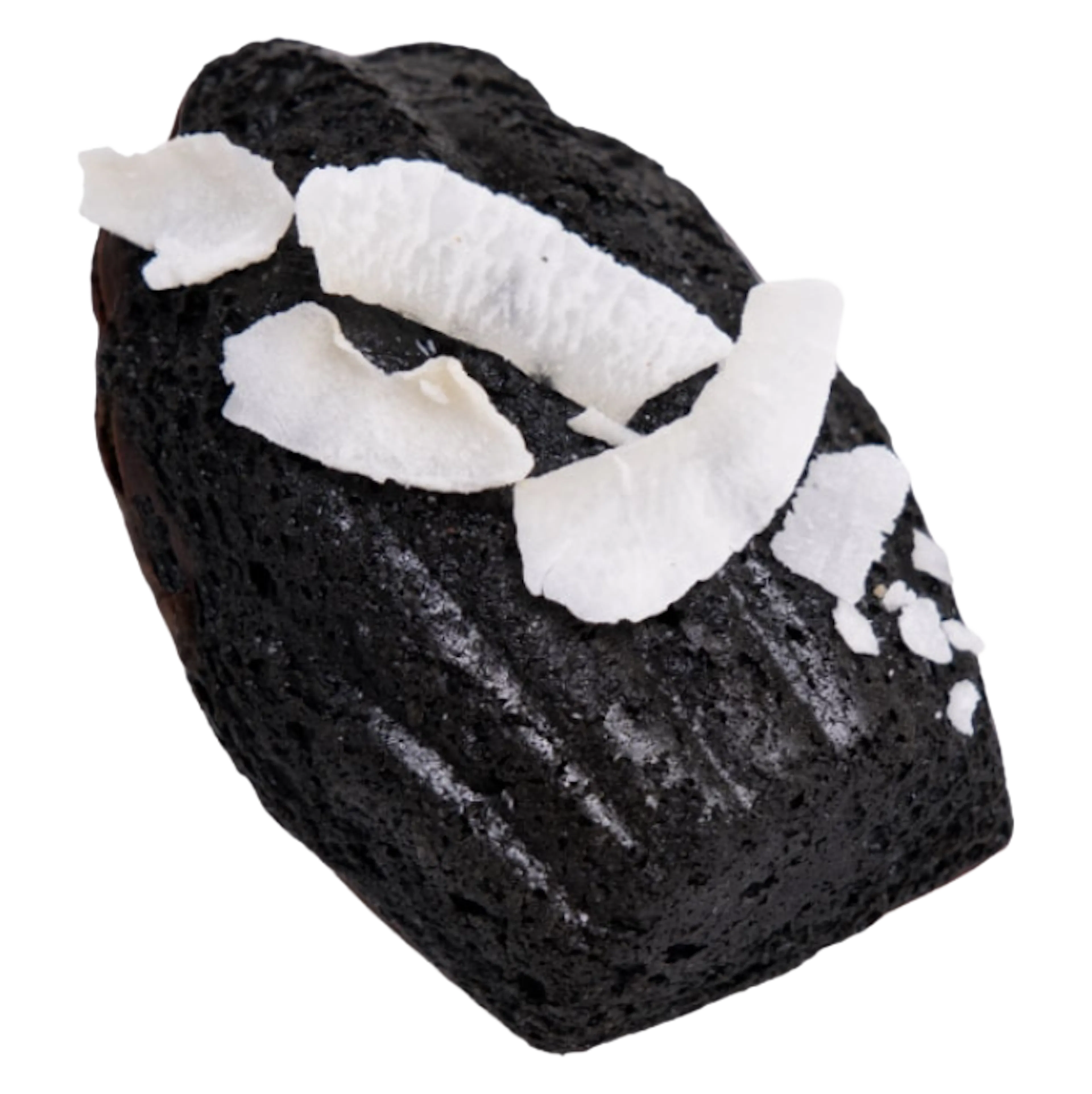 Madeleine de Coco Con Carbón Activo — Madie