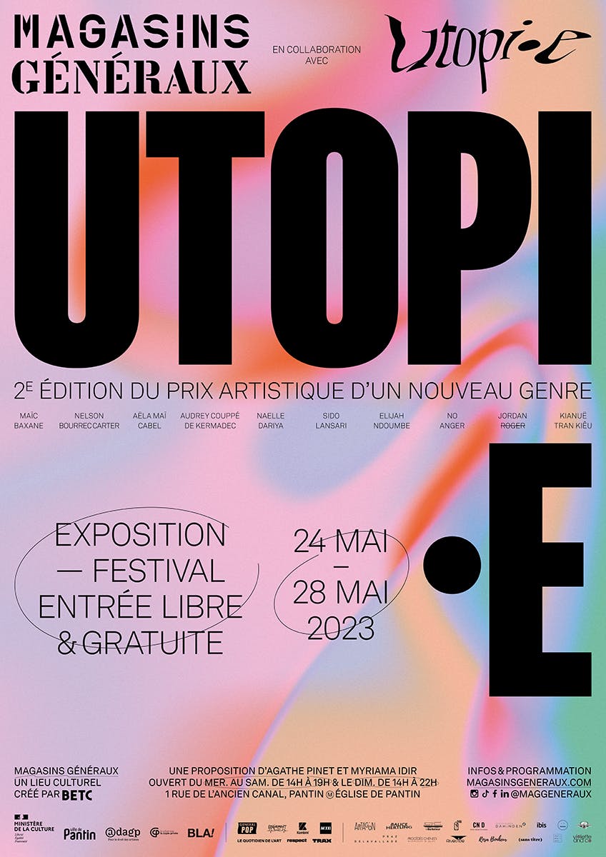 Utopi·e, prix, LGBTQ+, artistique, exposition, art contemporain, Magasins Généraux, Pantin, lauréat