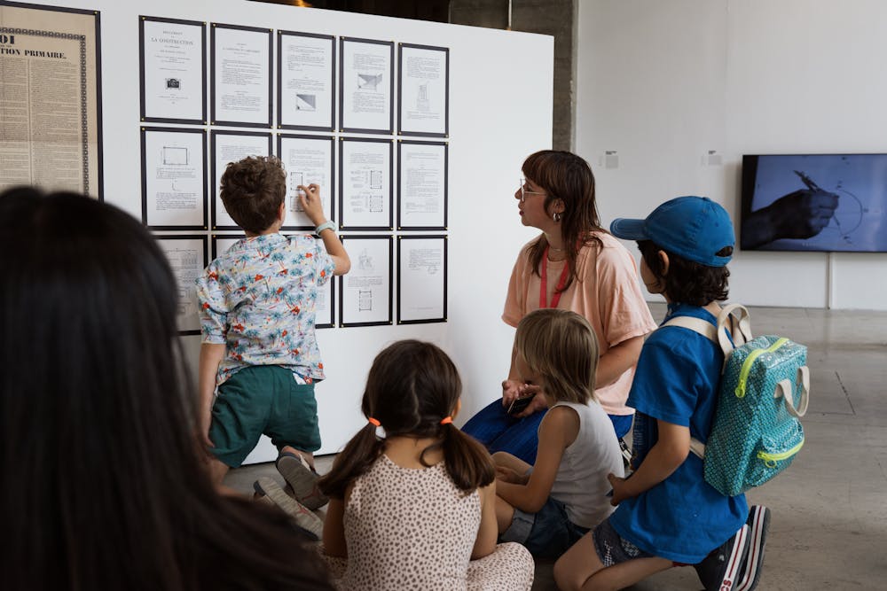 mediation, eveil artistique, expo enfants paris