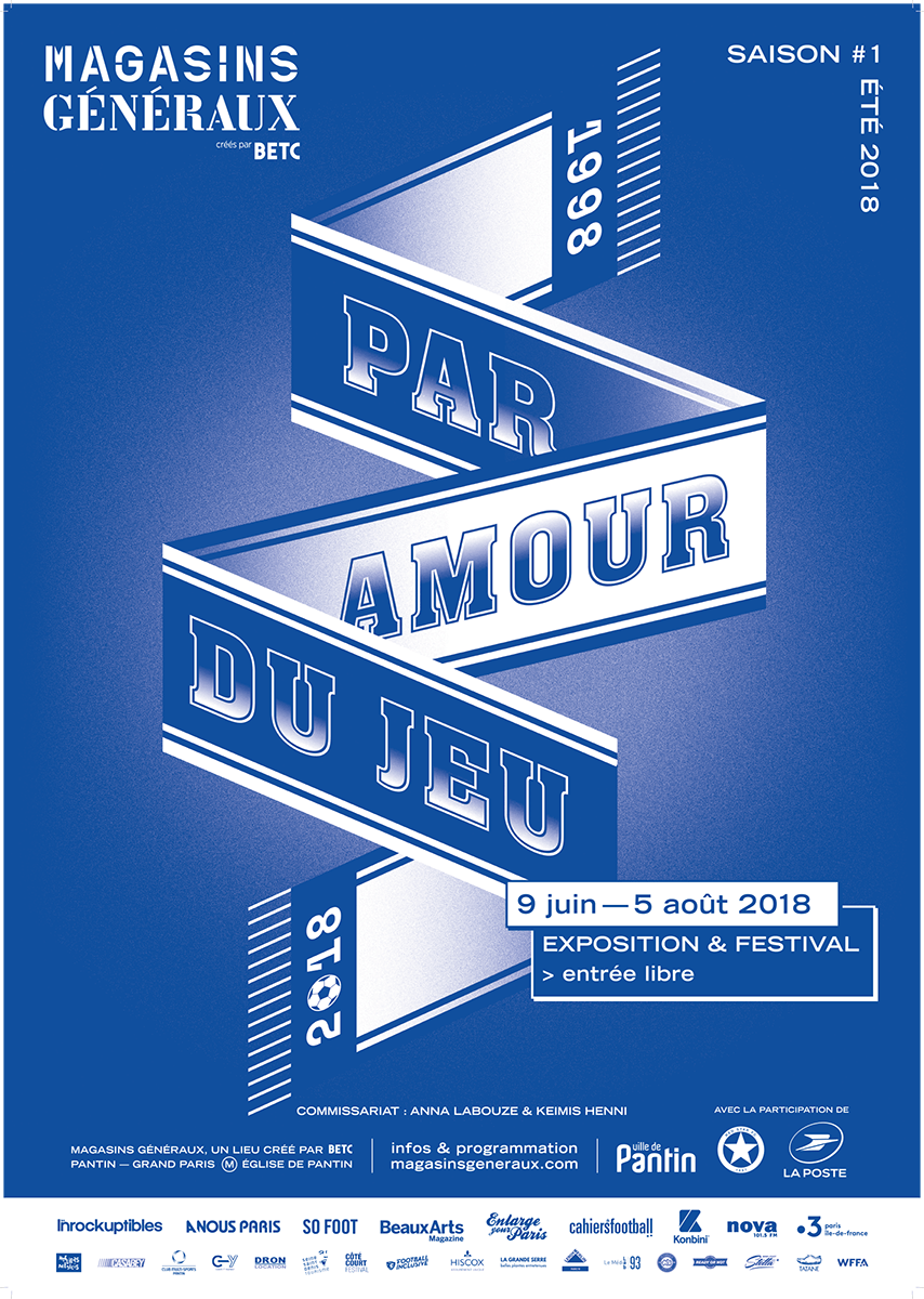 Par amour du jeu, summer exhibition, contemporary art, Pantin, Magasins Généraux