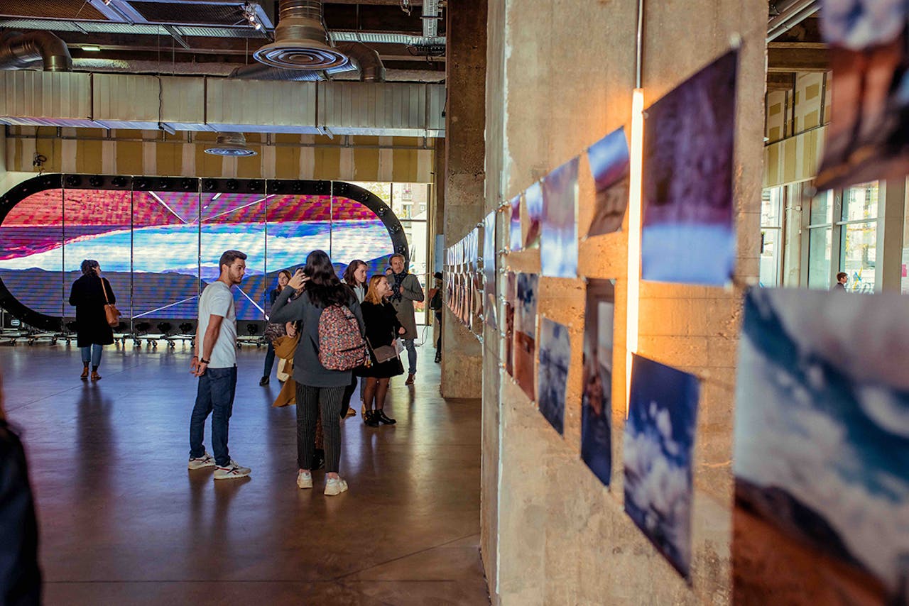 Exposition-résidence "Roads" de Thylacine aux Magasins Généraux, 2019 © Dorian Prost