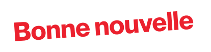 Sticker illustration bonne nouvelle