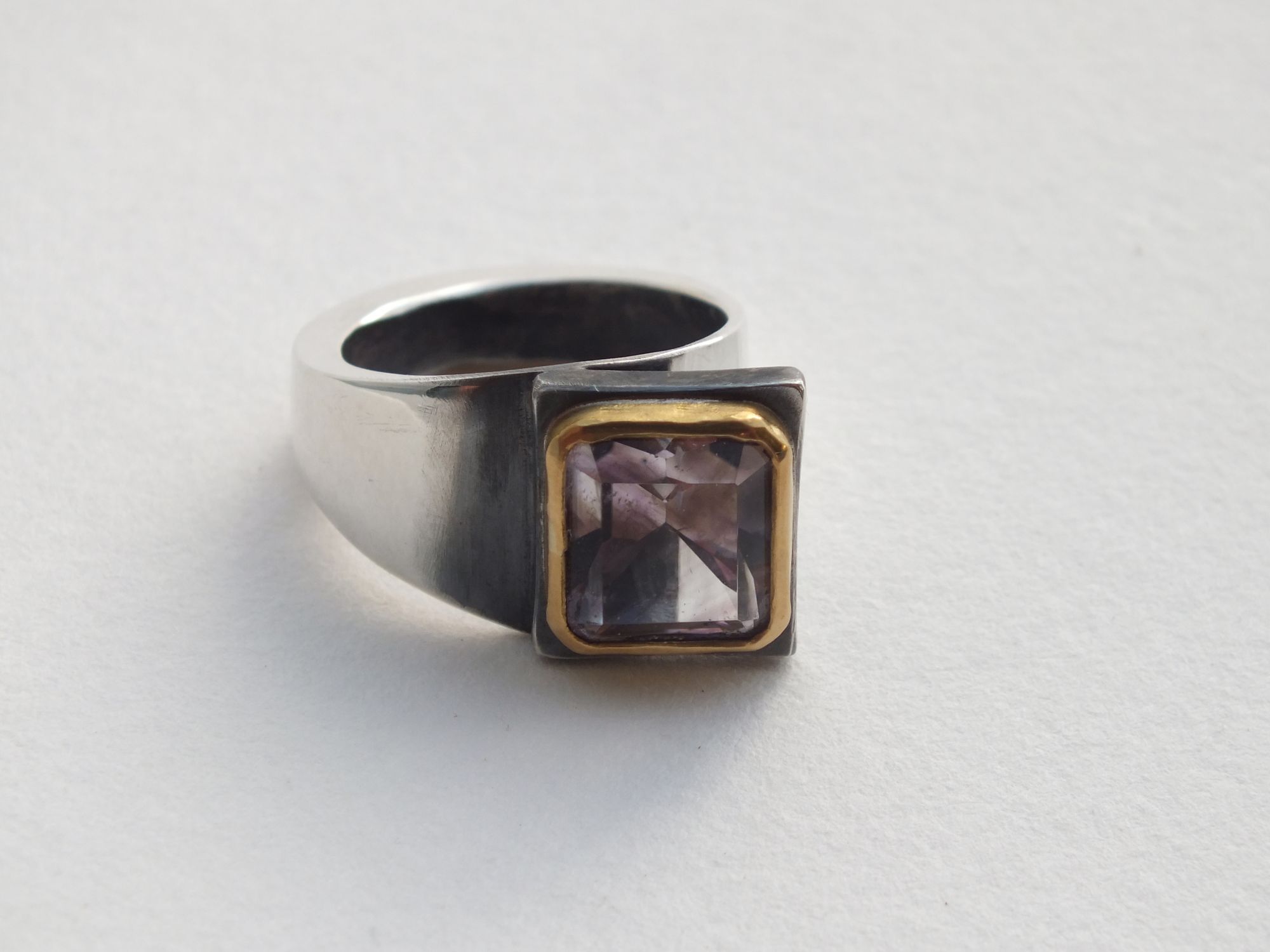 Bague amethyste du Mexique