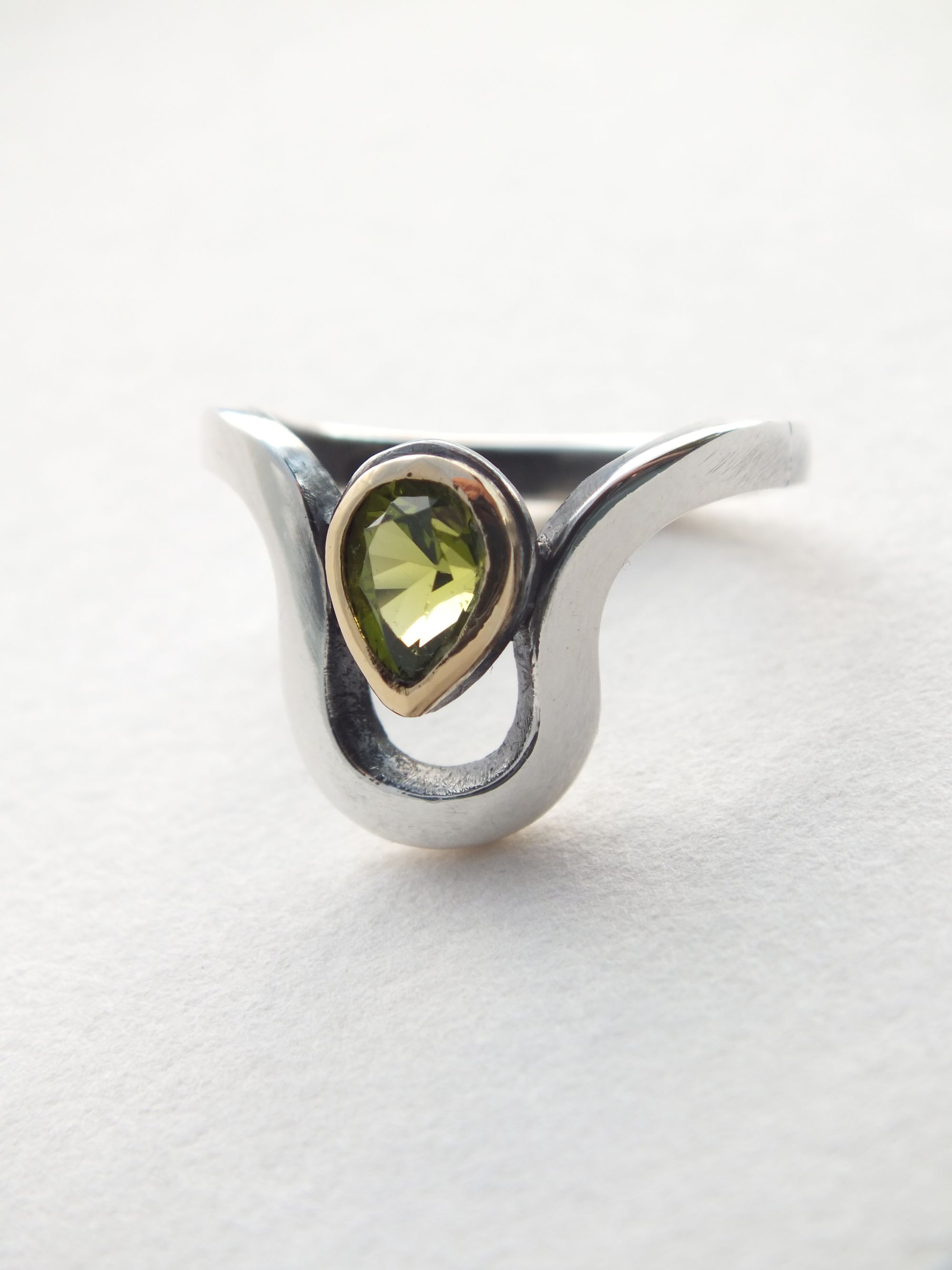 Anneau Péridot