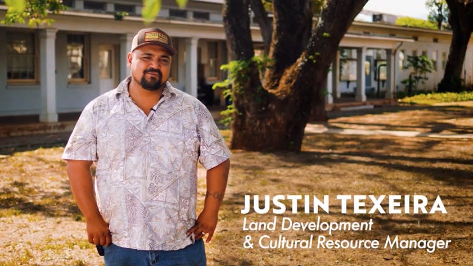 Justin Texeira - Land Development and Cultural Resource Manager at Mahi Pono.