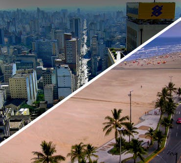 Passagem de ônibus - São Paulo x Praia Grande