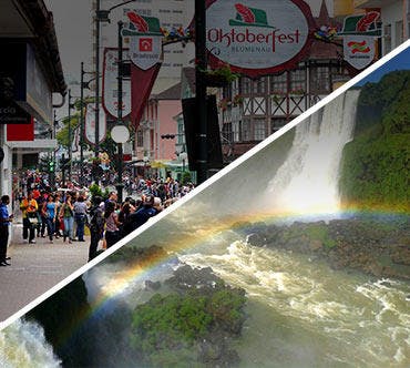 Passagem de ônibus - Blumenau x Foz do Iguaçu