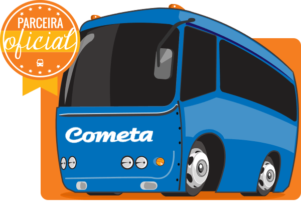 Viação Cometa - Parceiro Oficial para venda de passagens de ônibus