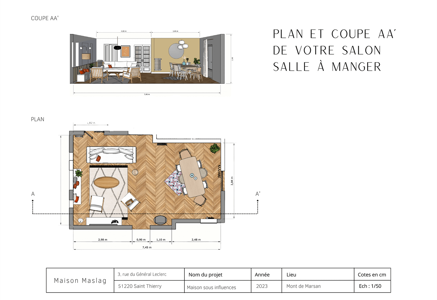 Maison Maslag / Projet / Particuliers / MONT-DE-MARSAN