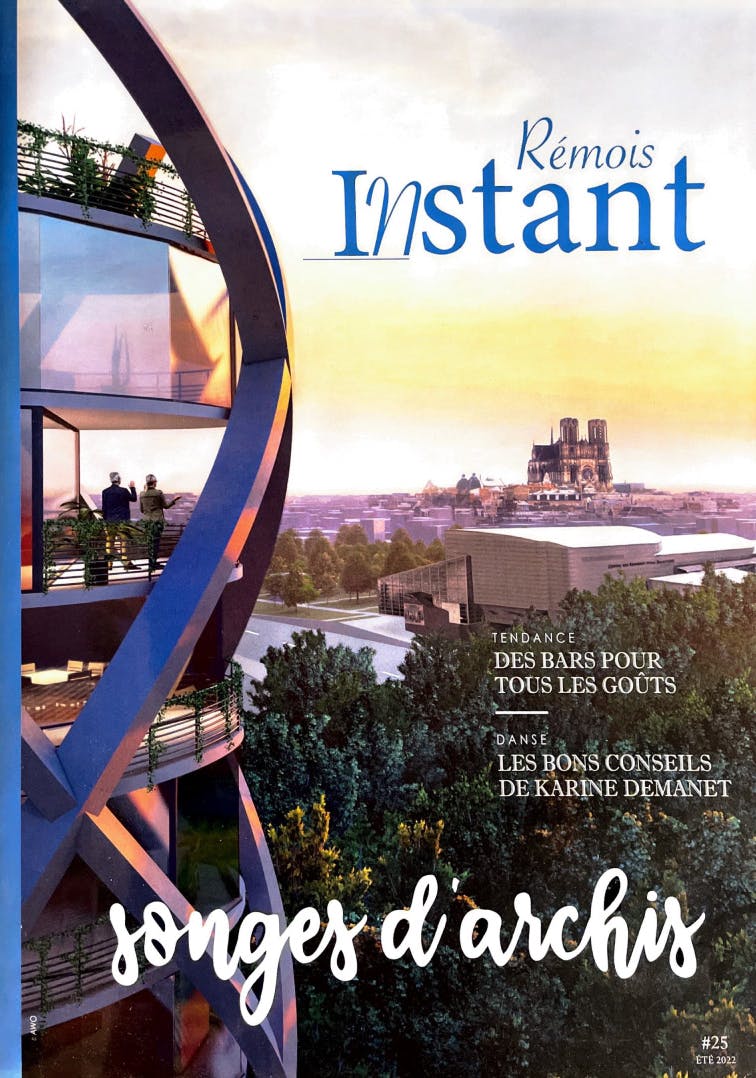 Maison Maslag / L’Instant Rémois / N°24 - JUILLET/AOUT 2023 / Couverture