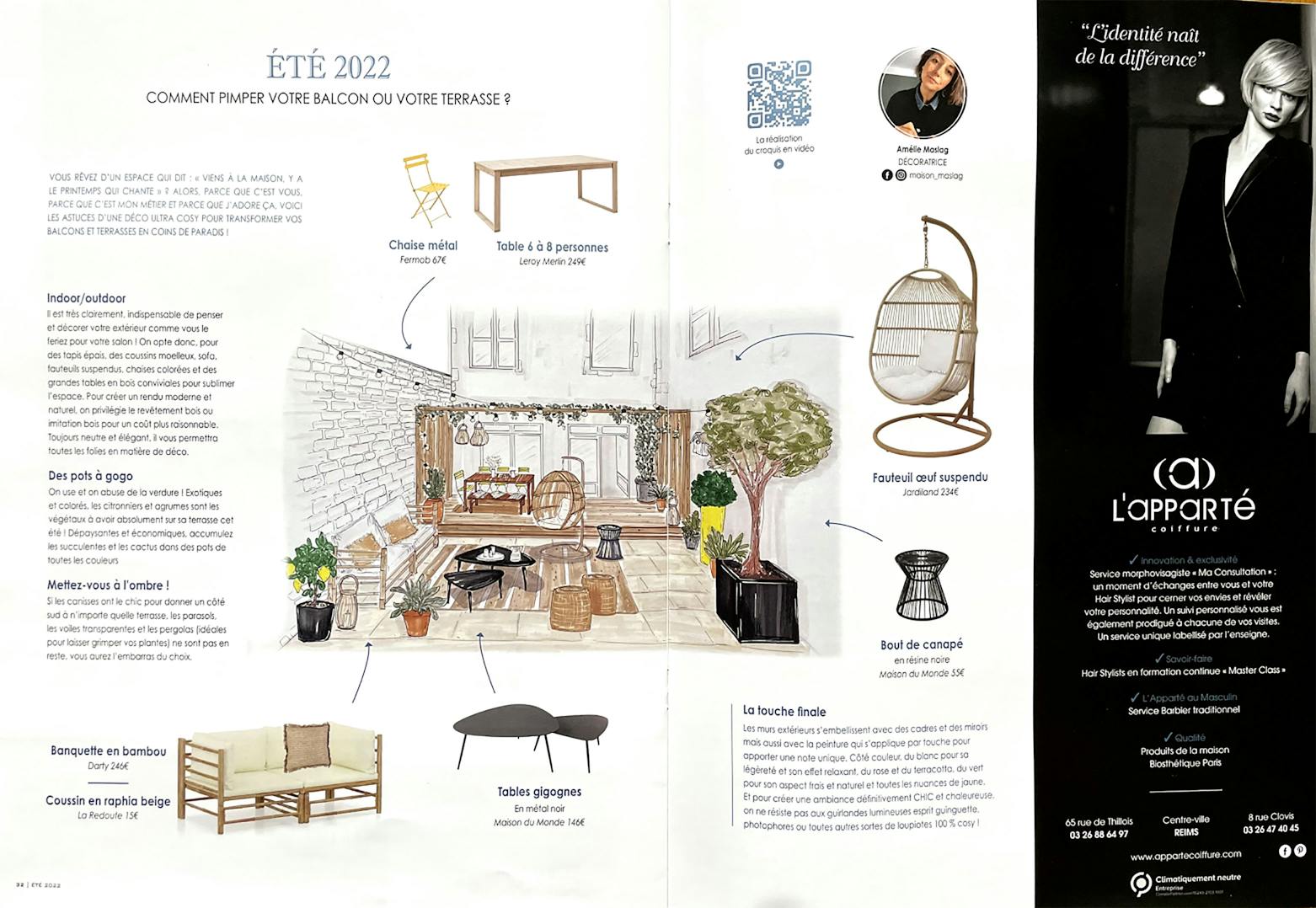 Maison Maslag / L’Instant Rémois / N°24 - JUILLET/AOUT 2023 / Pages