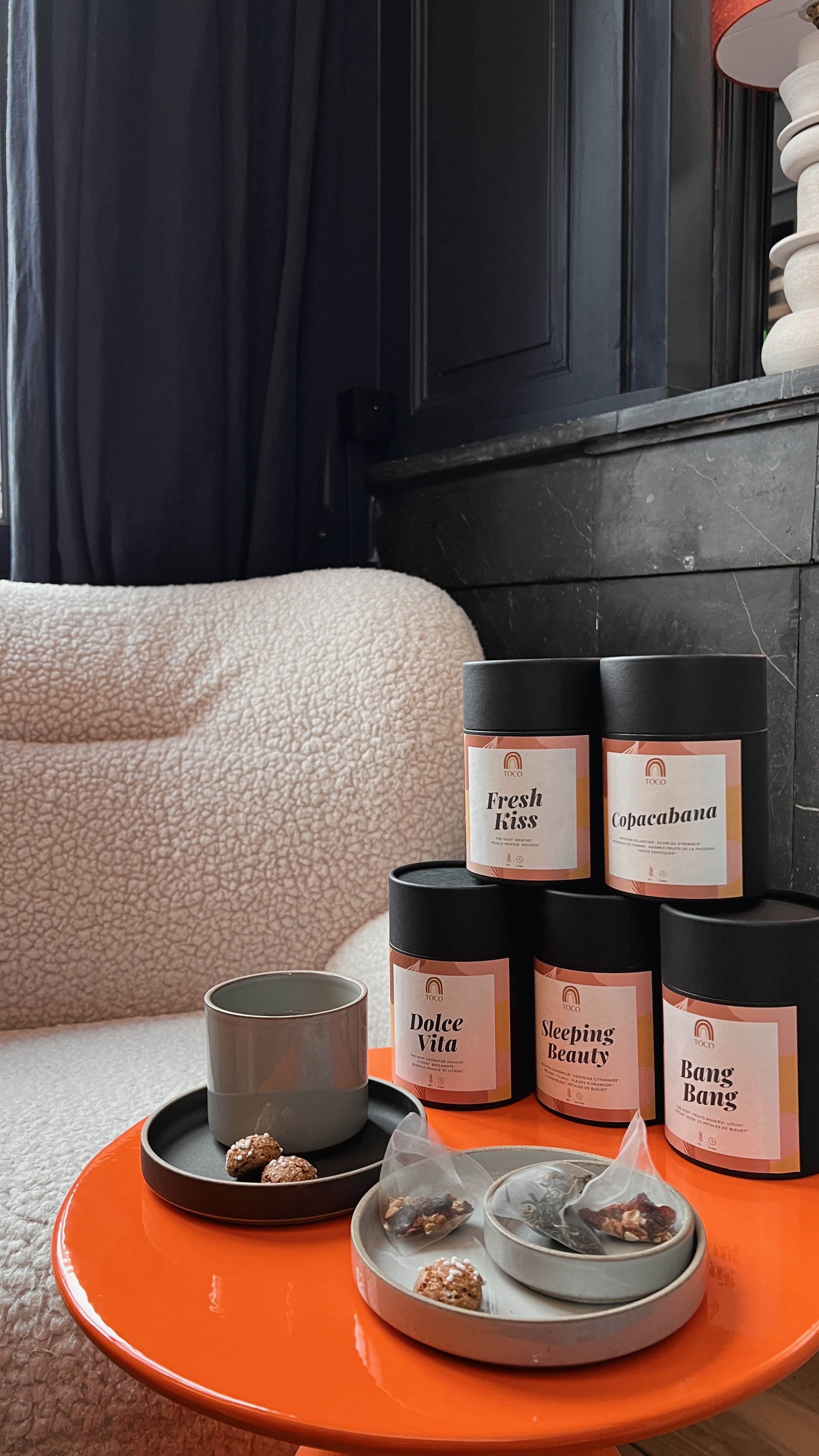 Les thés réconfortants TOCO chez Maison Yokō