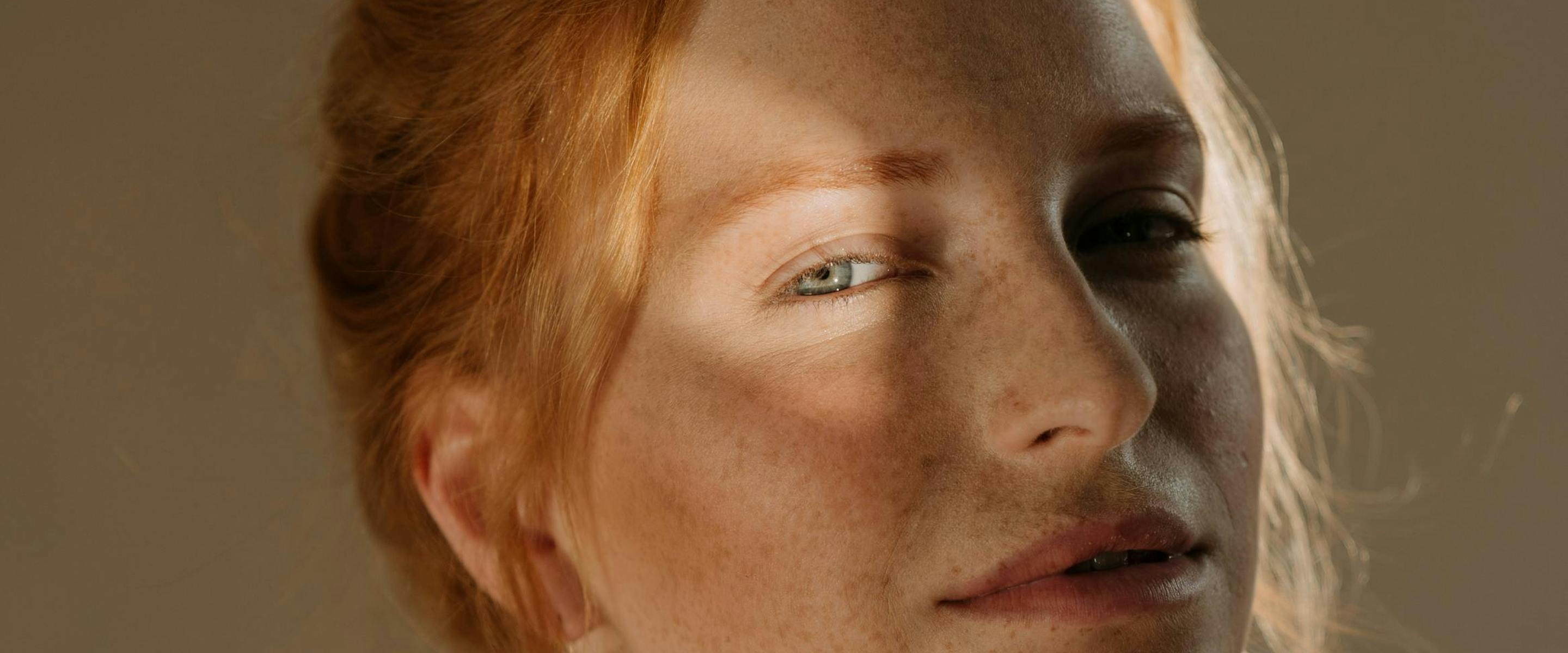 Visage de femme.